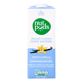 Nutpods Unsweetened & Dairy-Free Almond + Coconut Creamer French Vanilla, 946ml