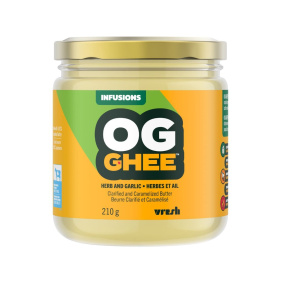 OG Ghee Clarified And Caramelized Butter Herb And Garlic, 210g