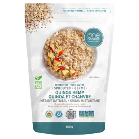 One Degree Organic Foods Gluten-Free Instant Oatmeal Quinoa Hemp, 510g
