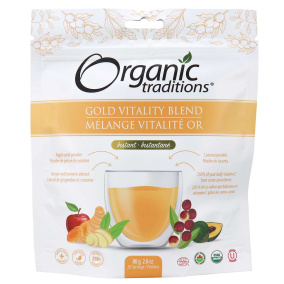 Organic Traditions Gold Vitality Blend, 80g