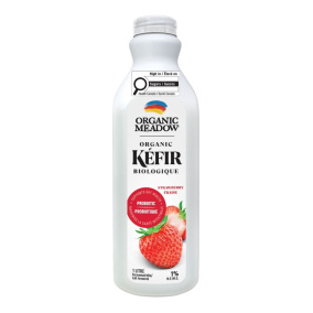 Organic Meadow Organic Kefir Strawberry, 1L