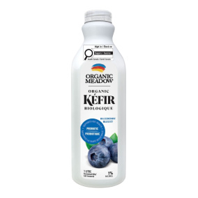 Organic Meadow Organic Kefir Blueberry, 1L