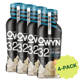 OWYN Plant-Based Pro Elite Protein Shake RTD Vanilla 5-Pack, 355mL