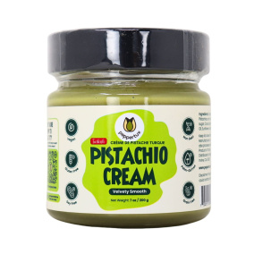 Peppertux Vegan Turkish Pistachio Cream Velvety Smooth, 200 g