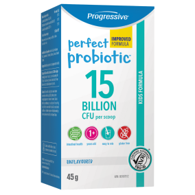 Progressive Perfect Probiotics For Kids 15 Billion CFU Unflavoured, 45g