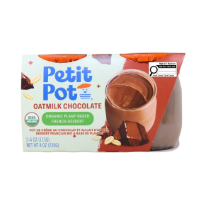 Petit Pot Organic Plant-Based French Dessert Pot de Créme Oatmilk Chocolate Front