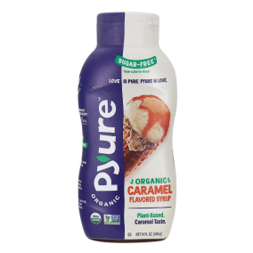 Pyure Organic Sugar-Free Keto Caramel Flavoured Syrup, 415ml