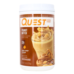 Quest Whey & Casein Blend Protein Powder Peanut Butter, 1.6lb