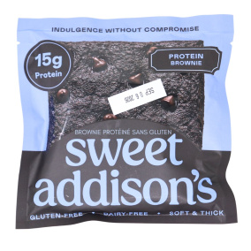 Sweet Addison’s Gluten-Free Protein Brownie Front