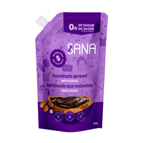 Sana Sweet Life No Added Sugar Keto Cocoa Hazelnut Spread, 200g