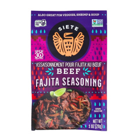 Siete Beef Fajita Seasoning, 28g