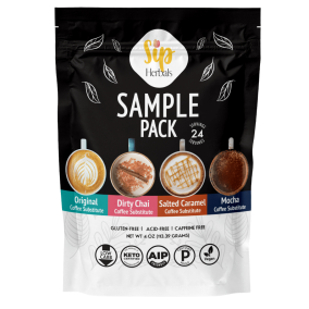 Sip Herbals Coffee Substitute Sample Pack, 4 oz