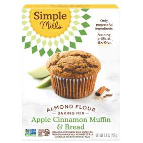 Simple Mills Grain-Free Almond Flour Baking Mix Apple Cinnamon Muffin & Bread, 255g
