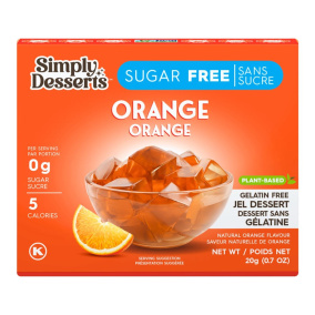 Simply Desserts Keto Orange Jel Dessert, 20g