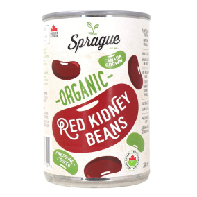 Sprague Low Sodium Organic Red Kidney Beans, 398ml