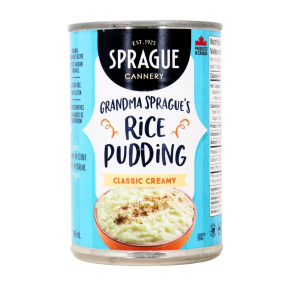 Sprague Grandma’s Rice Pudding Classic Creamy, 398ml