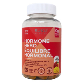 SUKU Vitamins Sugar-Free Gummies Hormone Hero, 60 Gummies