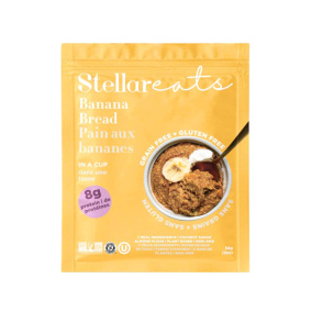 Stellar Eats Instant Treat Gluten-Free Banana Bread In A Cup, 58g