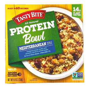 Tasty Bite All Natural Protein Bowl Mediterranean Style, 250g
