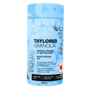 Taylored Granola Gourmet Gluten-Free Granola Maple Pecan Pie, 280g