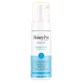 The Honey Pot Plant-Derived Daily Foaming Intimate Wash Sensitive, 163ml