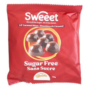 Dakota Foods Sweeet Sugar-Free Lil' Caramel Bites, 80g