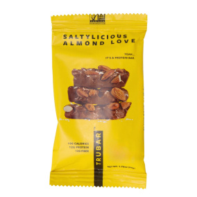 TRUBAR Plant-Based Snack Bar Saltylicious Almond Love Front