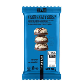 TRUBAR Plant-Based Snack Bar Cocoa for Coconuts, 50g