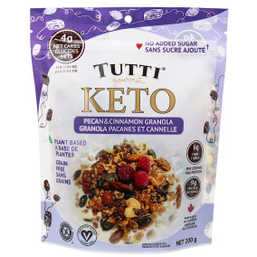 Tutti Gourmet Keto Granola Pecan & Cinnamon, 200g