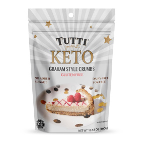 Tutti Gourmet Keto & Gluten Free Graham Style Crumbs, 300g