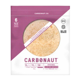 Front of Carbonaut 5.5" Gluten-Free Keto Tortilla Original