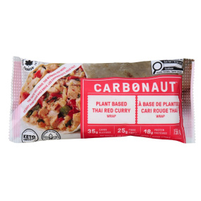 Carbonaut Plant-Based Thai Red Curry Wrap Front