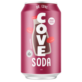 Cove Zero Sugar Probiotic Soda Dr. Cove, 355ml