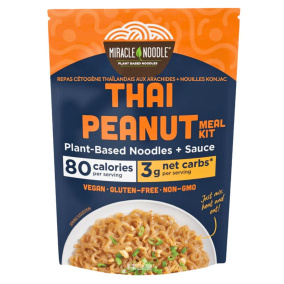 Miracle Noodle Keto Meal Thai Peanut + Konjac Noodles, 260g