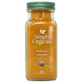 Simply Organic Turmeric Root Ground, 67g