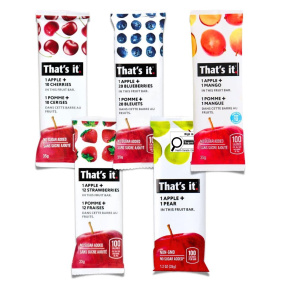 That’s It. No Added Sugar Fruit Bars Variety Pack 5 bars, 35 g each