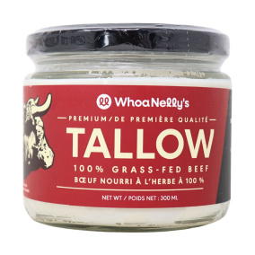 Whoa Nelly's 100% Grass-Fed Beef Tallow Front
