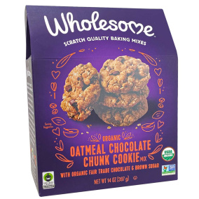 Wholesome Organic Oatmeal Chocolate Chunk Cookie Mix, 397g
