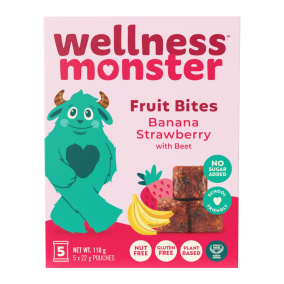 Wellness Monster Fruit Bites Banana Strawberry Canada Front