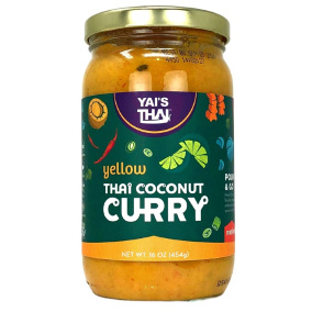 Yai's Thai Coconut Curry Yellow Medium, 454g