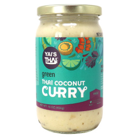 Yai's Thai Coconut Curry Green Mild, 454g