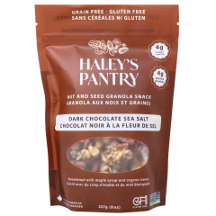 Haley’s Pantry Granola Dark Chocolate and Sea Salt, 227g