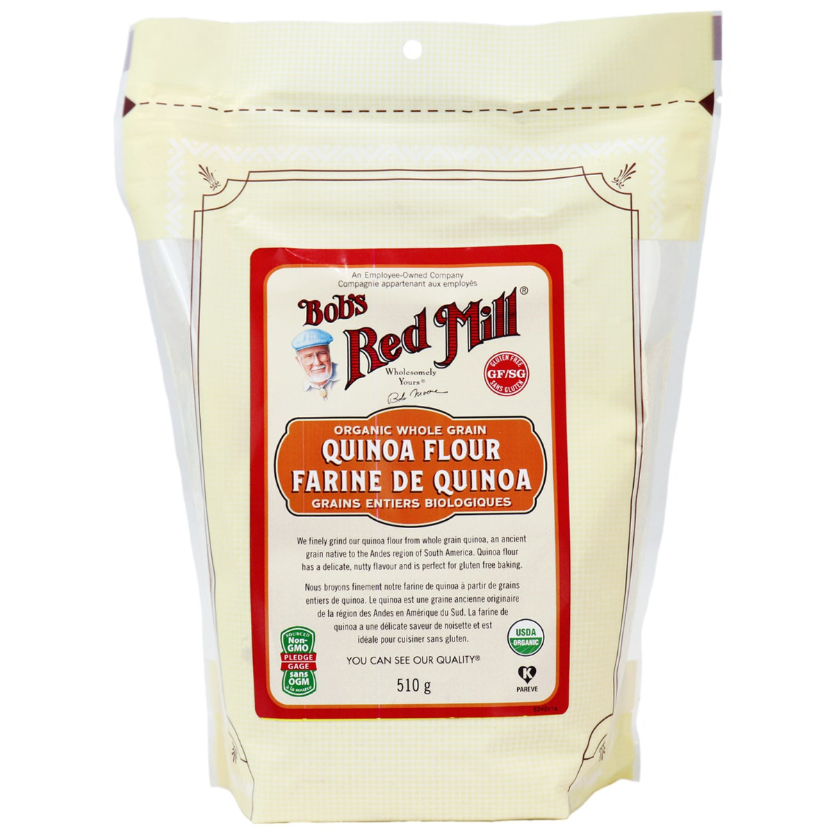 Bob S Red Mill Organic Whole Grain Quinoa Flour Naturamarket Ca