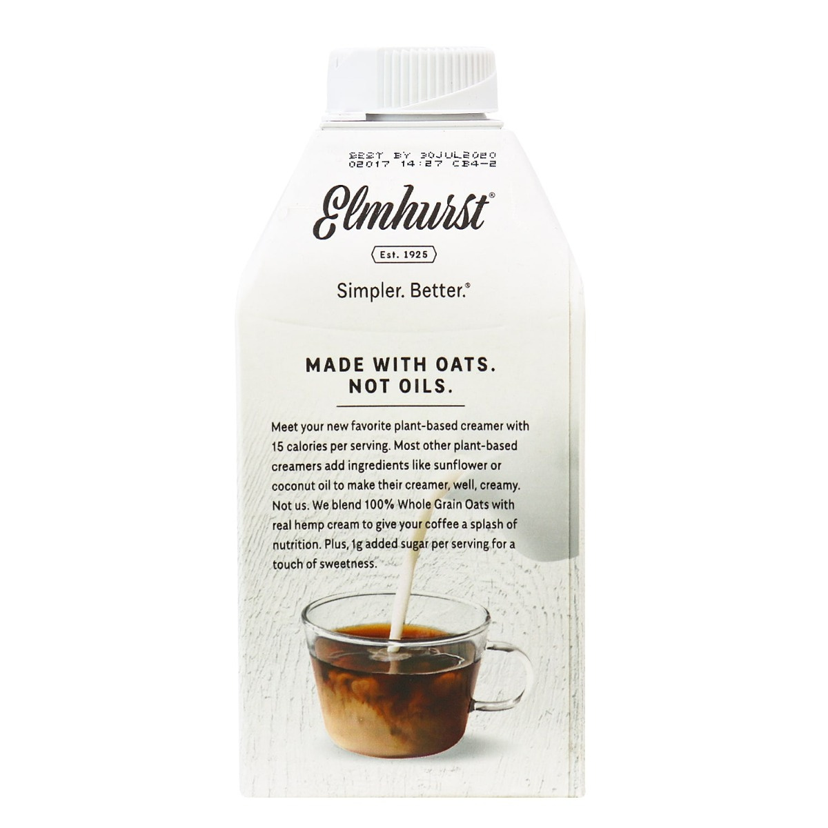 Elmhurst Plant-Based Oat Creamer Chai Spice in Canada ...