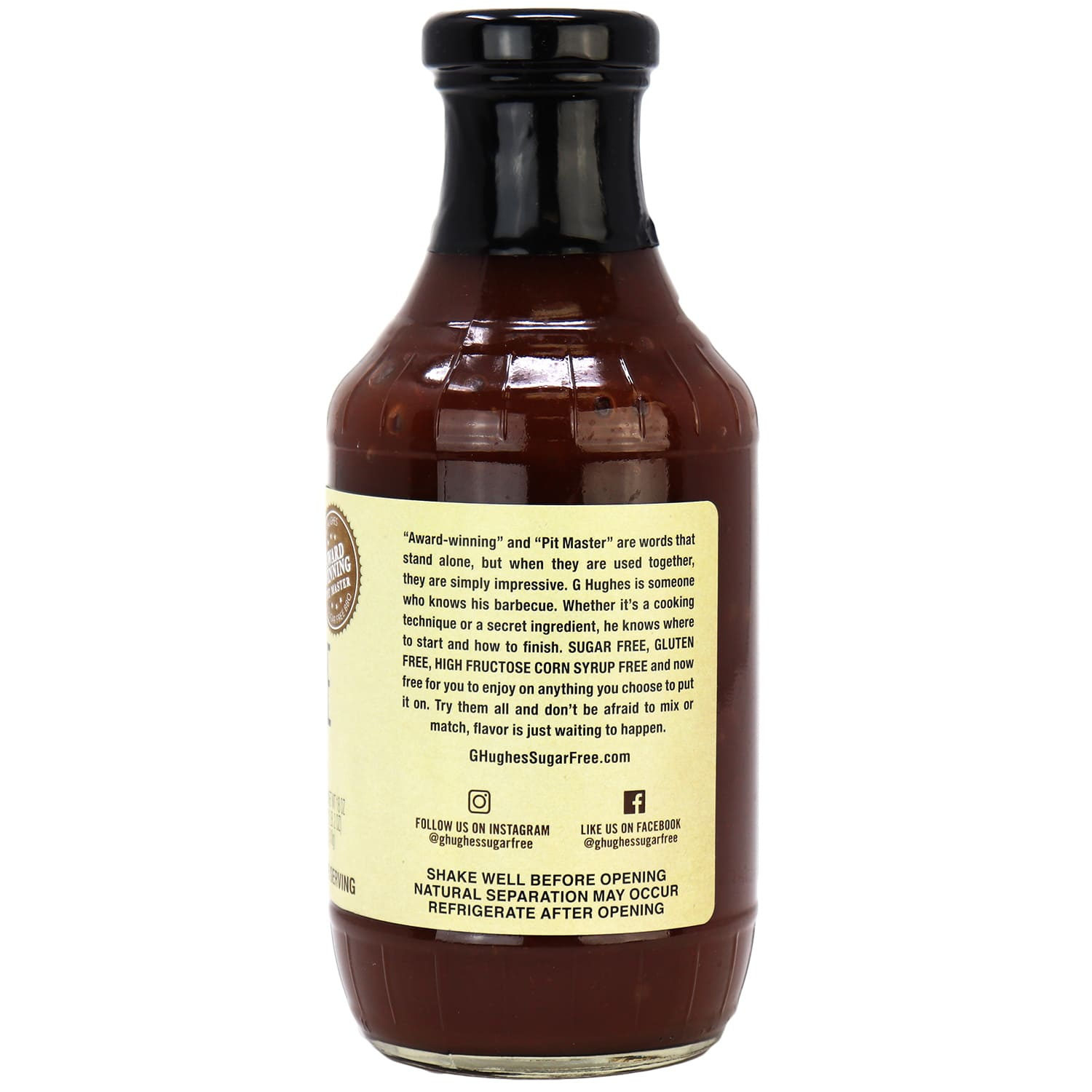 G Hughes Sugar Free Bbq Sauce Maple Brown Keto Naturamarketca