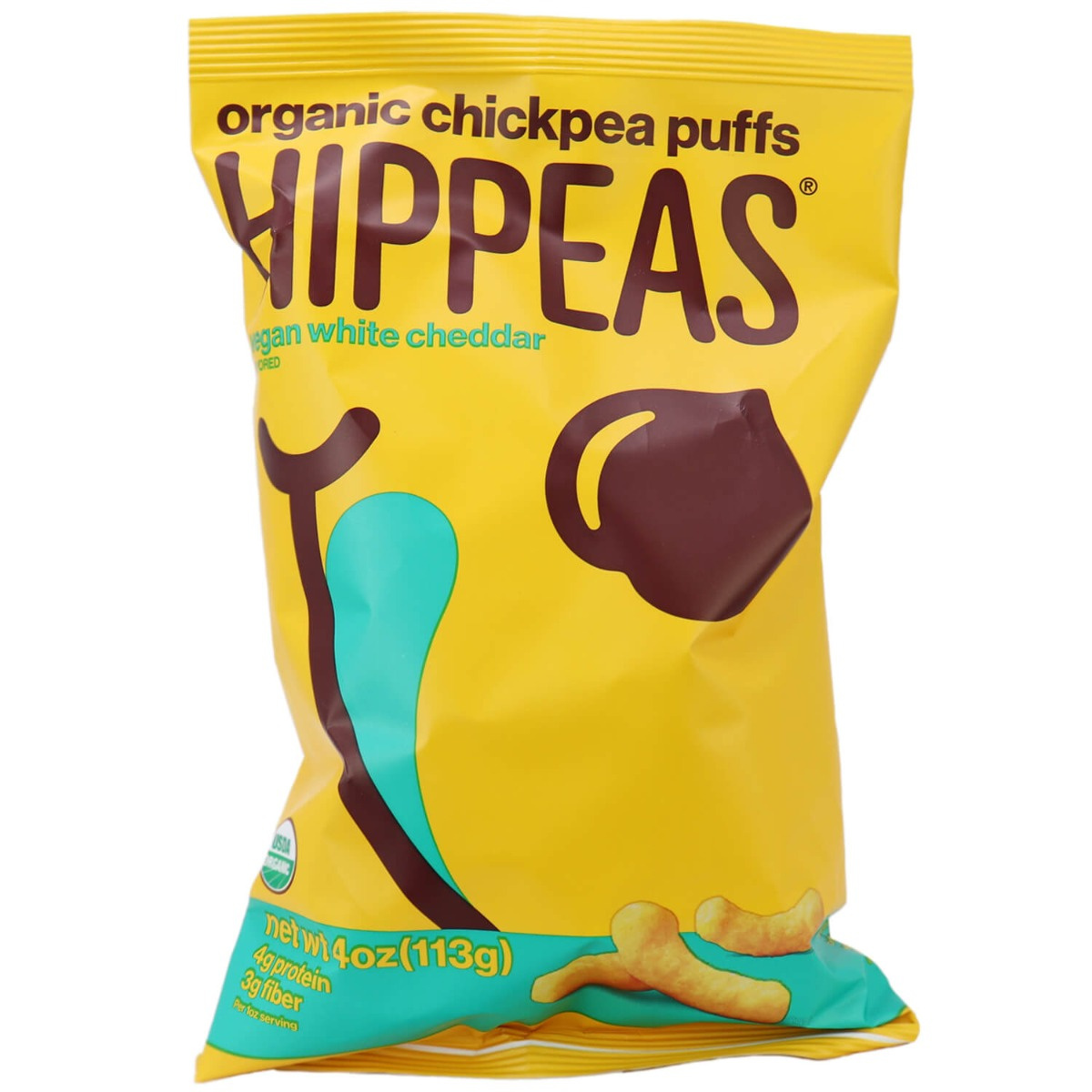 Hippeas Vegan White Cheddar Organic Chickpea Puffs Gluten Free Non 