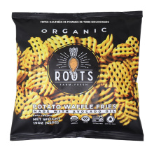 Roots Farm Fresh Organic Potato Waffle Fries, 425g 