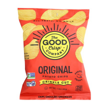 The Good Crisp Company Crinkle Cut Potato Chips Original, 42g