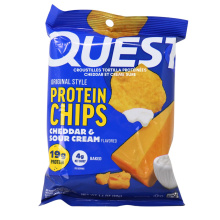 Quest Protein Tortilla Chips Cheddar & Sour Cream, 32g