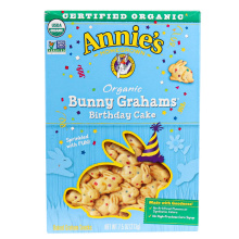 Annie’s Homegrown Organic Bunny Grahams Birthday Cake, 213g